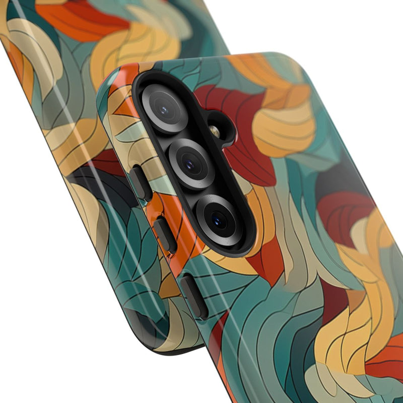 Abstract Veelkeurige Bladerenpatroon