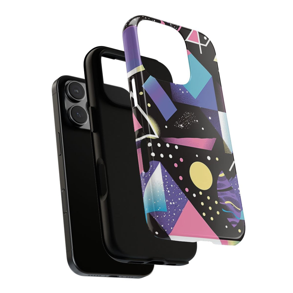 Geometrisch Vaporwave Abstract Patroon