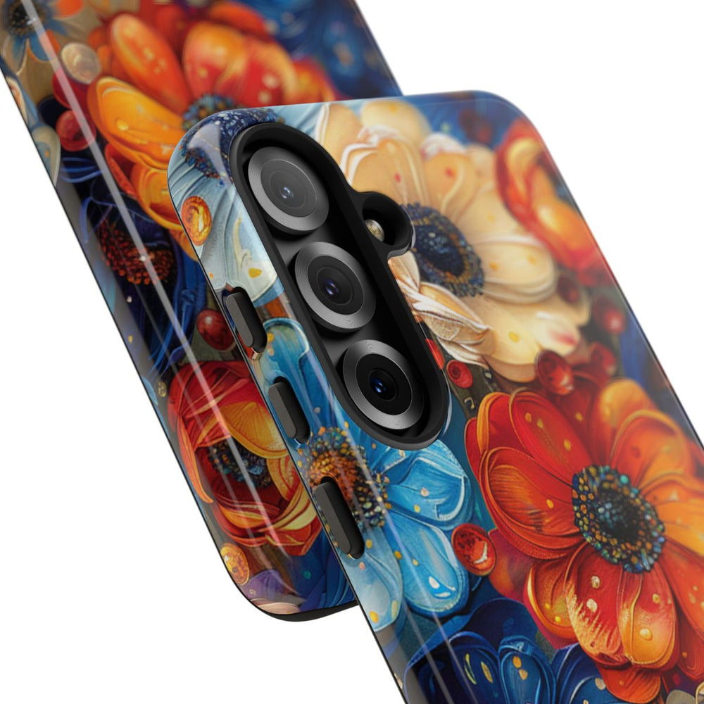 Levendig Abstract Bloemenpatroon