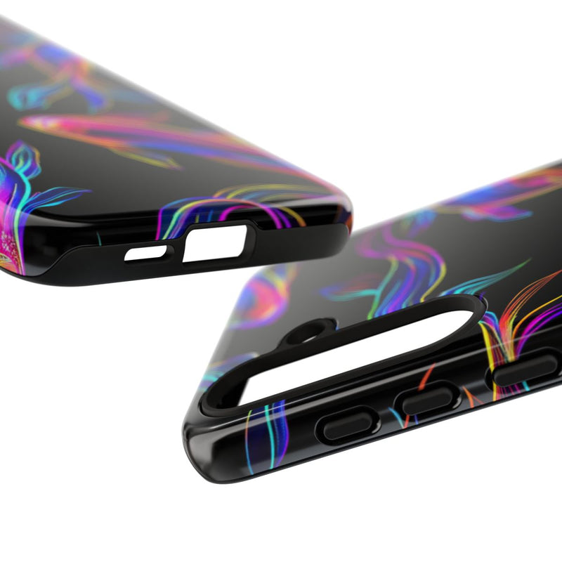 Neonkleurige Vissenpatroon