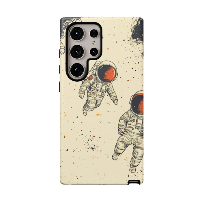 Zwevende Astronauten en Ruimtepatroon