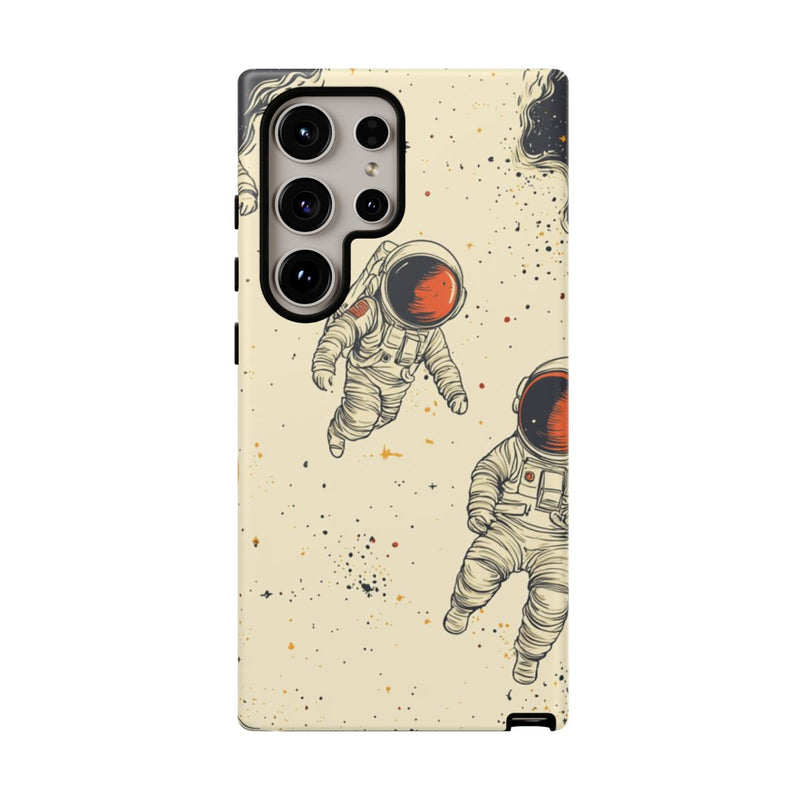 Zwevende Astronauten en Ruimtepatroon