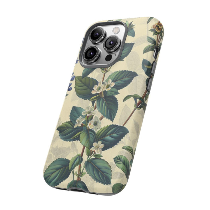 Vintage Botanisch Kruidenpatroon