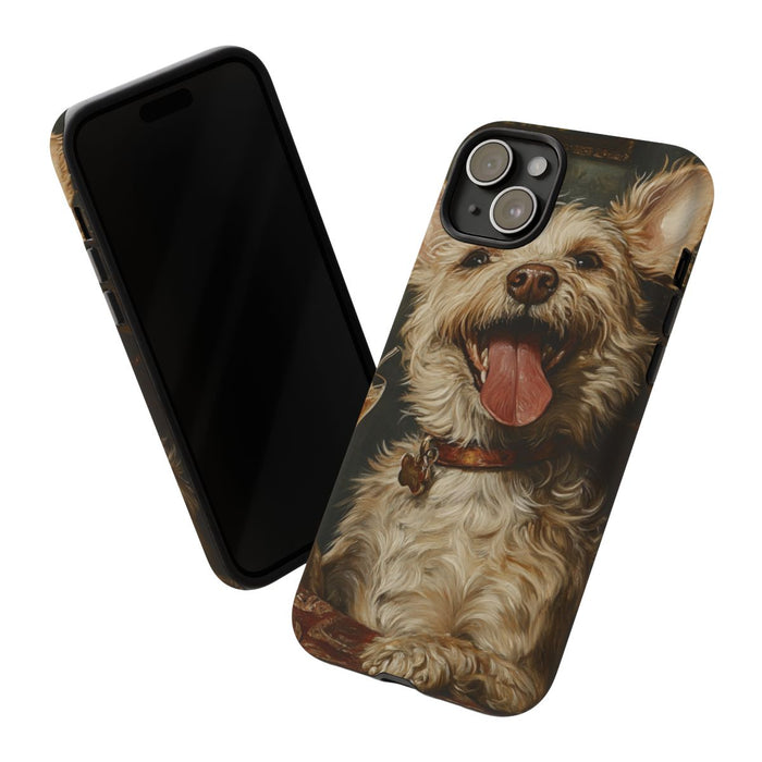 Vrolijke Terrier Met Cocktail