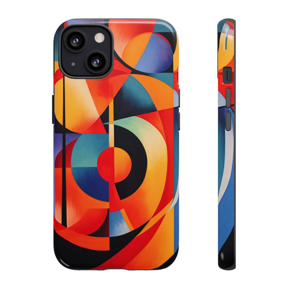 Vrolijke Geometrische Abstracte Kunst