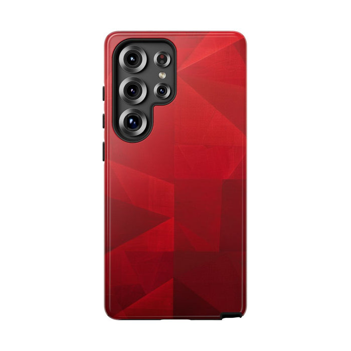 Rood Geometrisch Abstract Ontwerp
