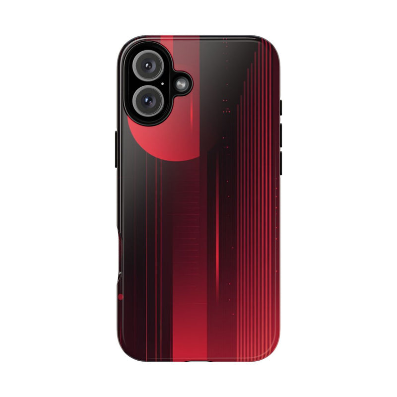 Abstract Rood Geometrisch Ontwerp