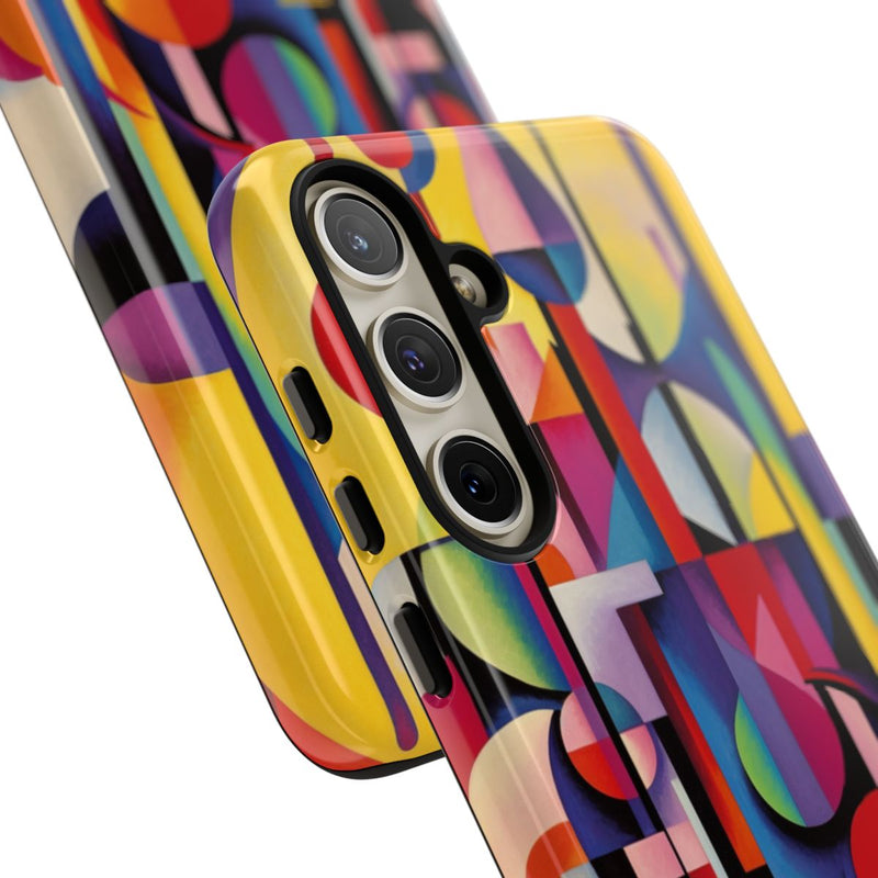 Abstracte Geometrische Vormen met Heldere Kleuren