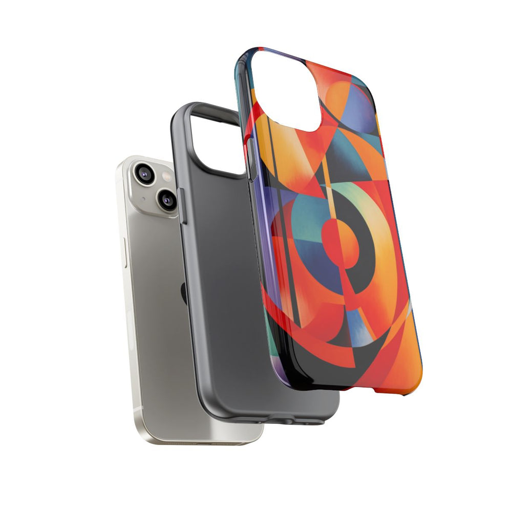 Vrolijke Geometrische Abstracte Kunst