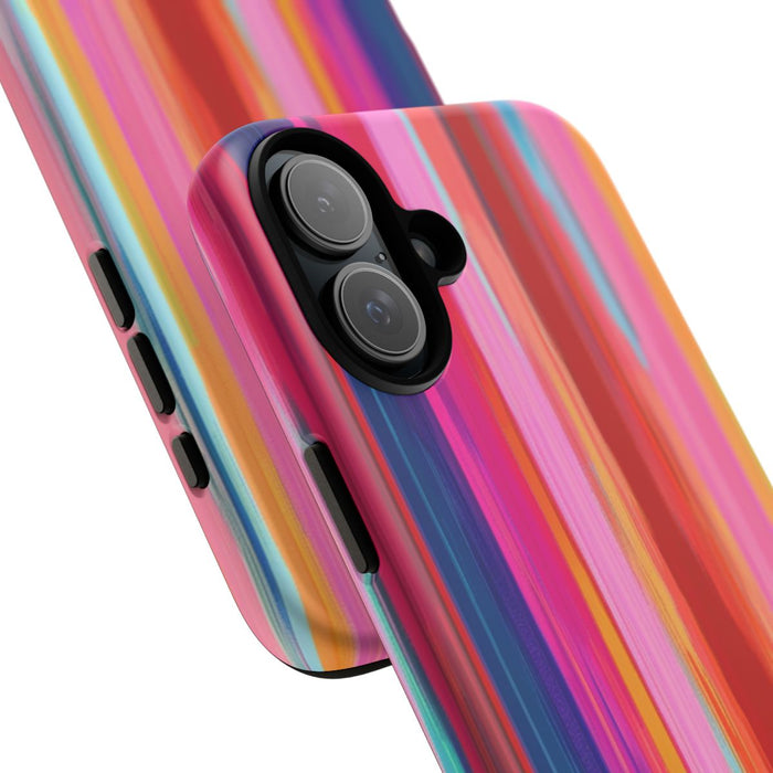 Levendige Verticale Strepen Abstracte Kunst