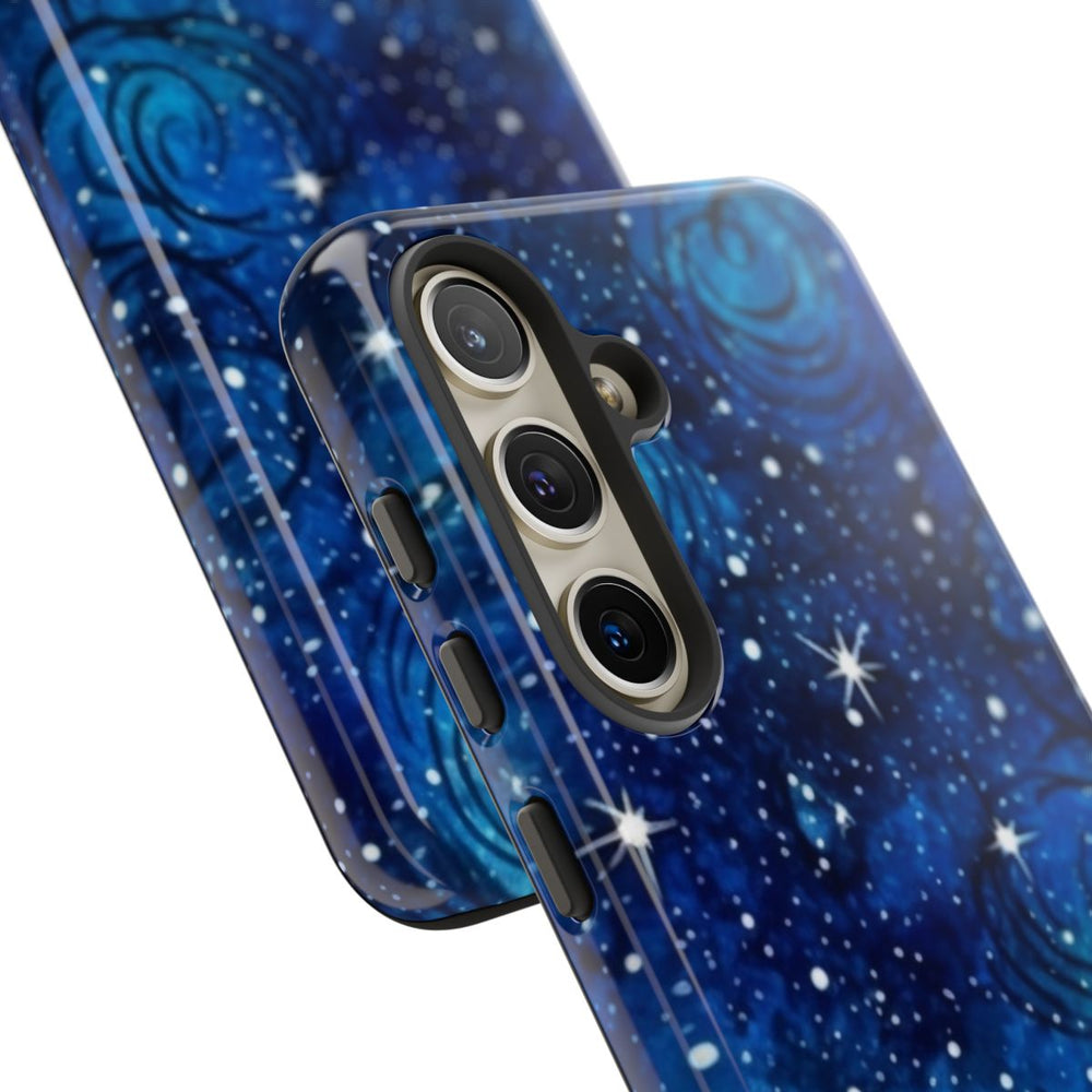 Blauw Sterrenstelsel Patroon