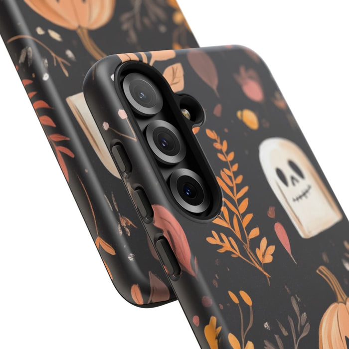 Halloween Pompoen- en Spookmotief