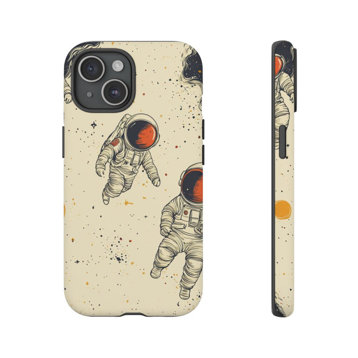 Astronauten in de Ruimtepatroon