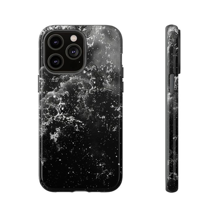 Zwart-Witte Galaxie Textuur