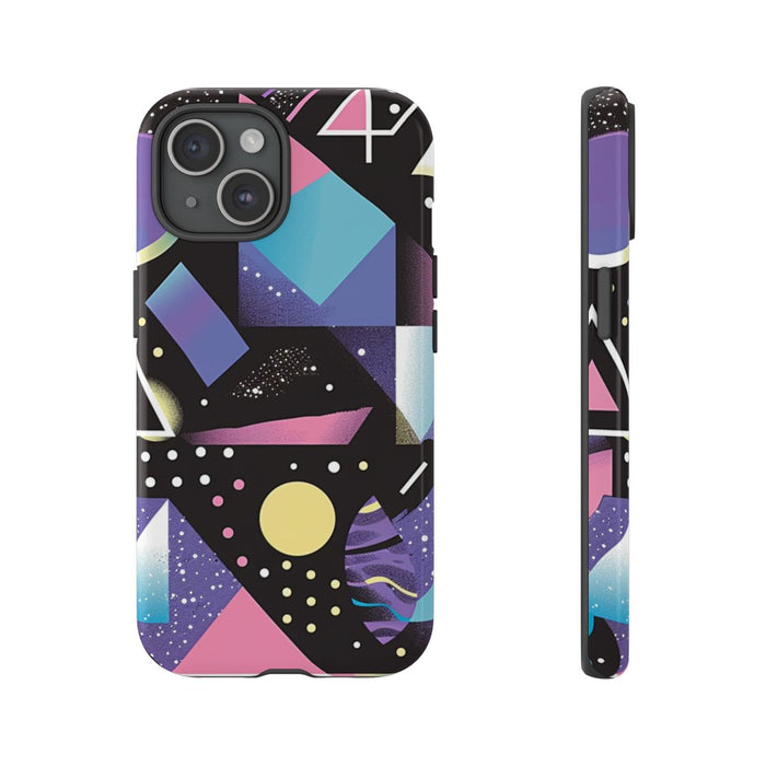 Geometrisch Vaporwave Abstract Patroon