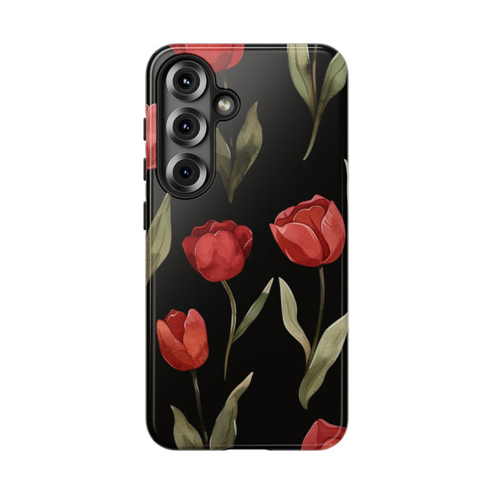 Rode Tulp Bloemenpatroon