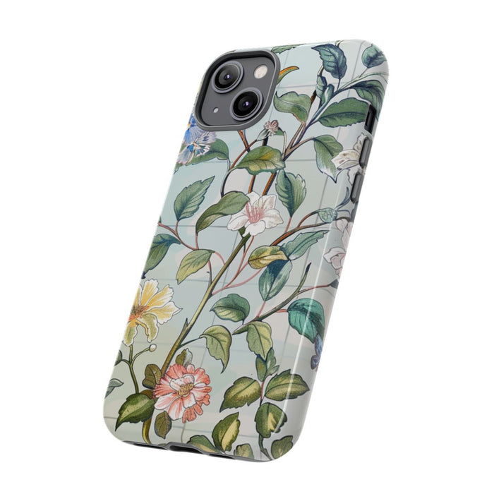 Vintage Bloemenpatroon met Vlinders