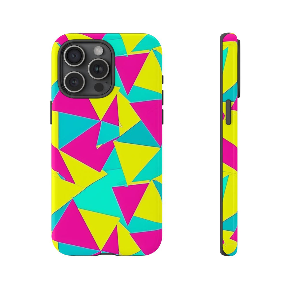 Neon Driehoekenpatroon