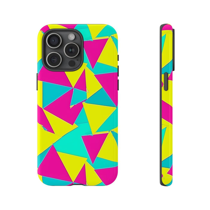 Neon Driehoekenpatroon