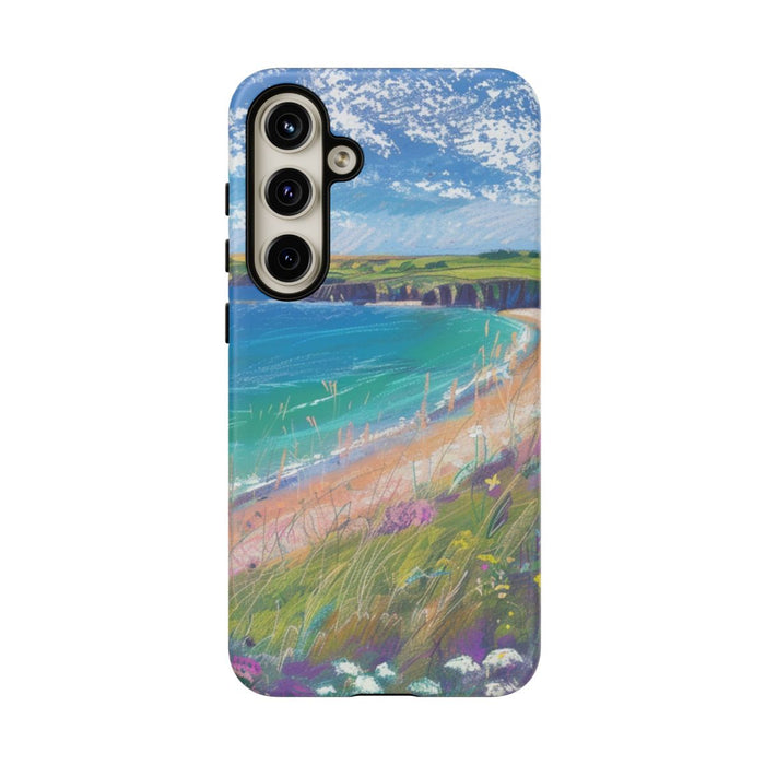 Kustbloemen en Strandlandschap