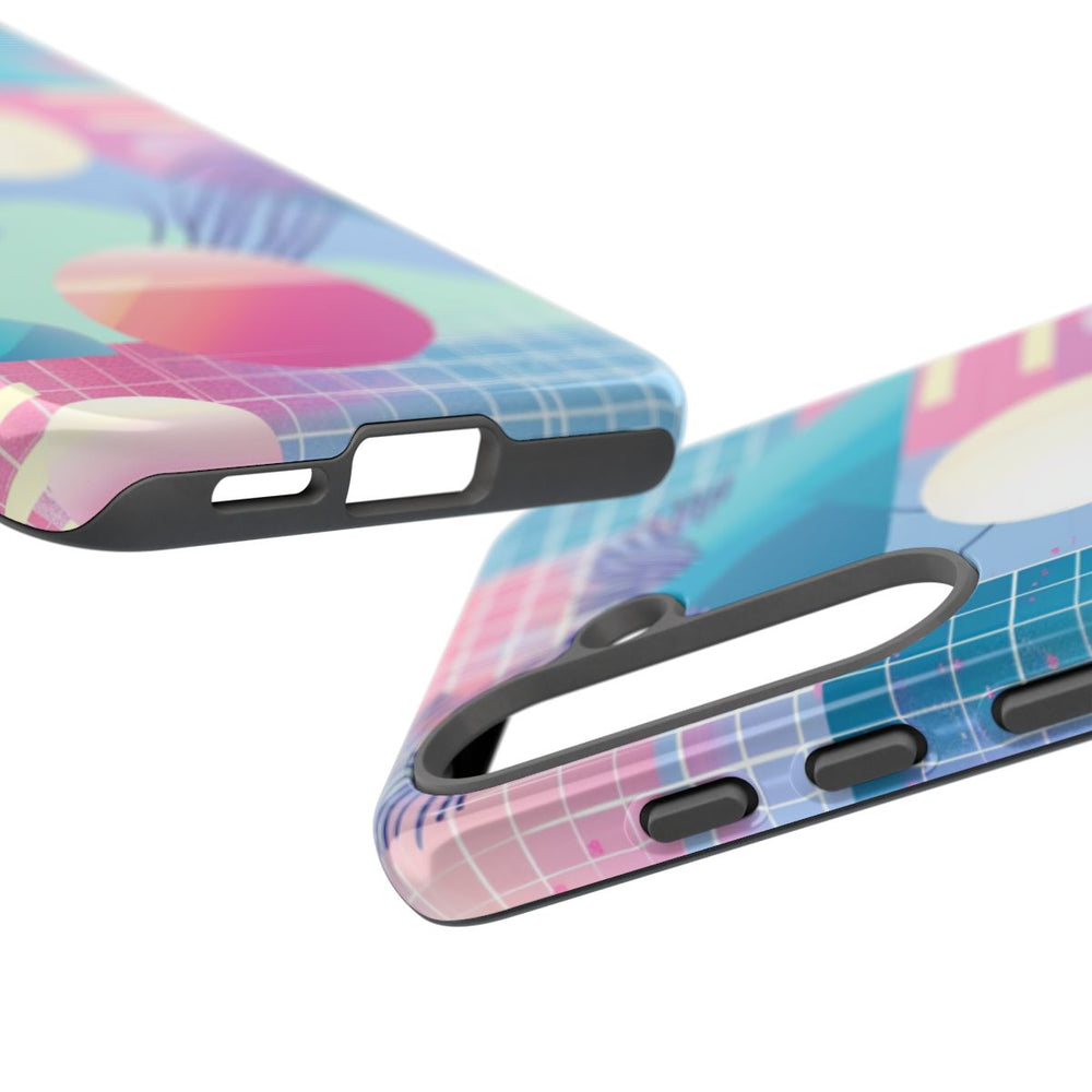 Abstract Geometrisch Patroon in Pasteltinten