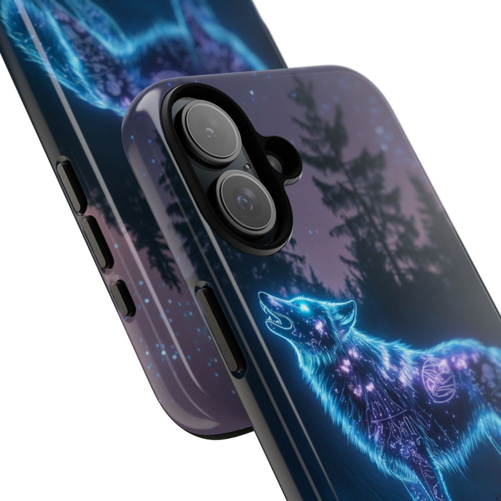 Gloeiende Wolf met Oeroude Symbolen