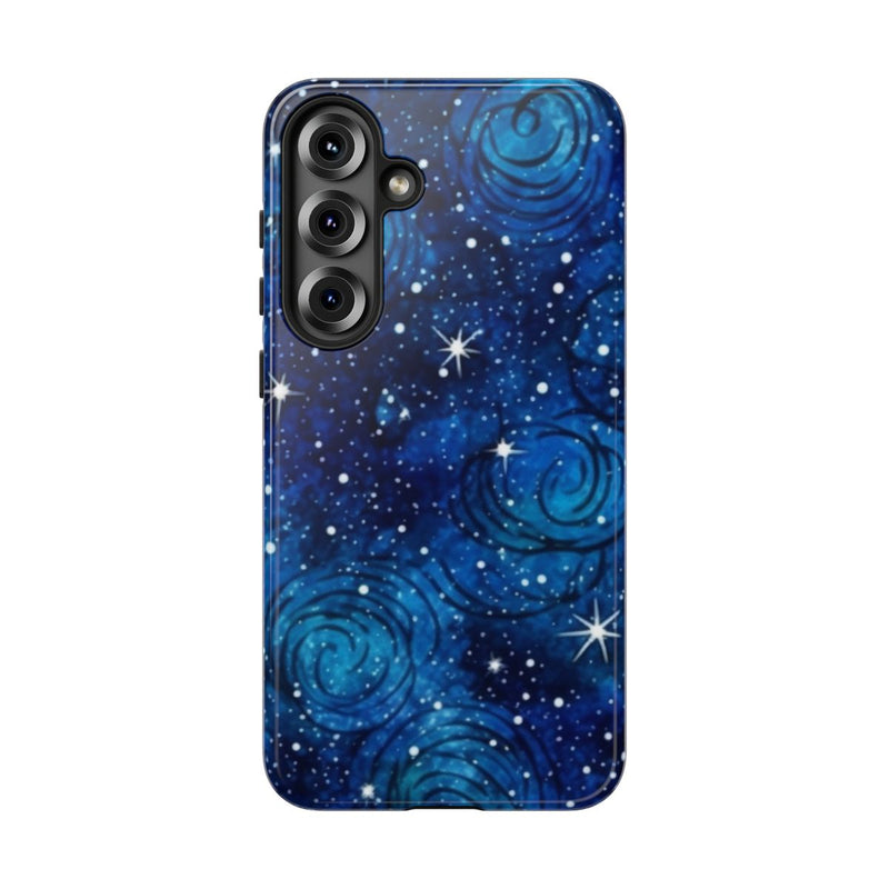 Blauw Sterrenstelsel Patroon