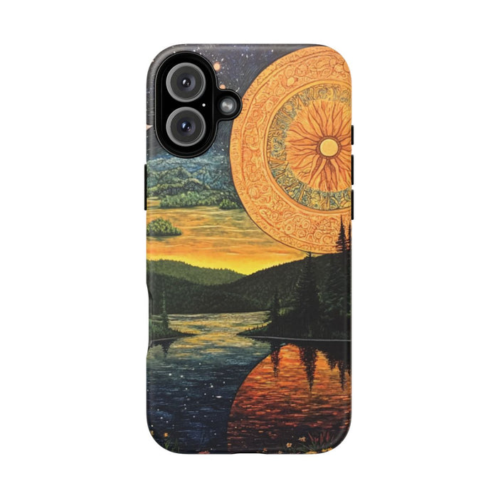 Zon en Maan Landschap
