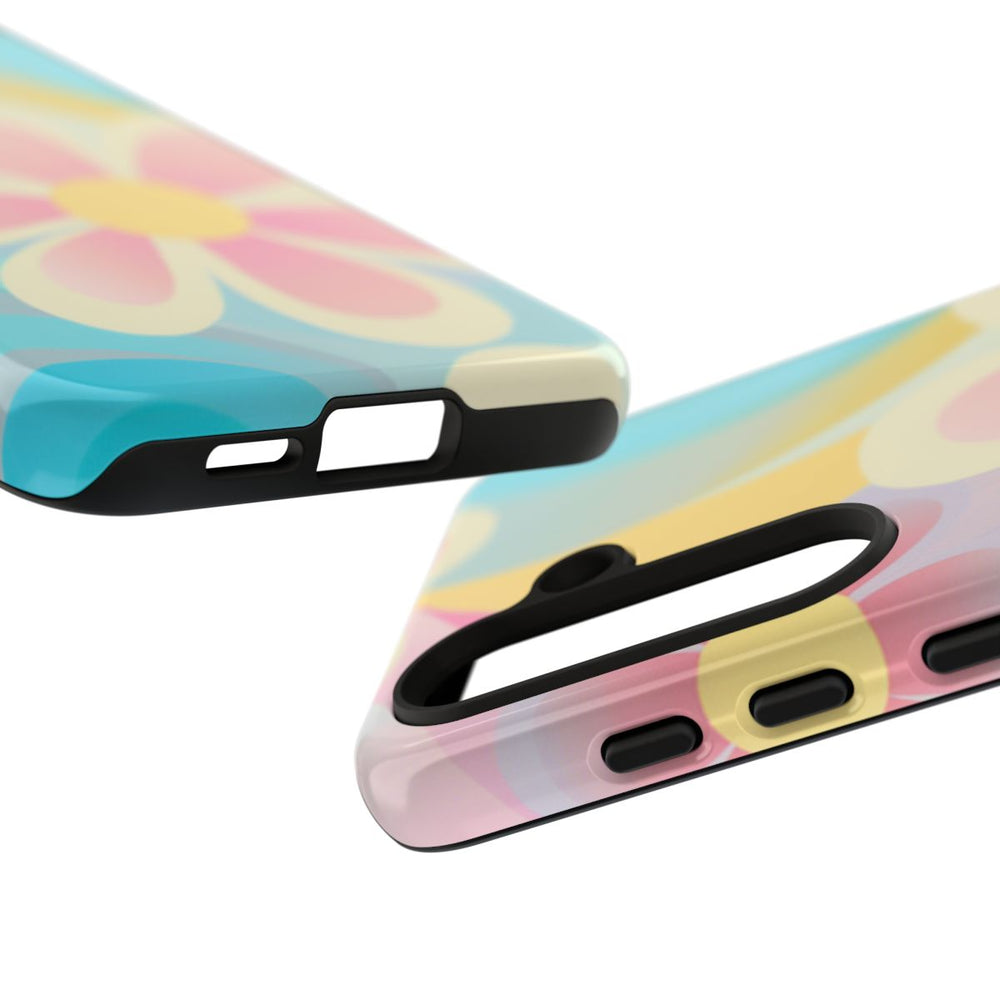 Pastel Groovy Bloemenpatroon