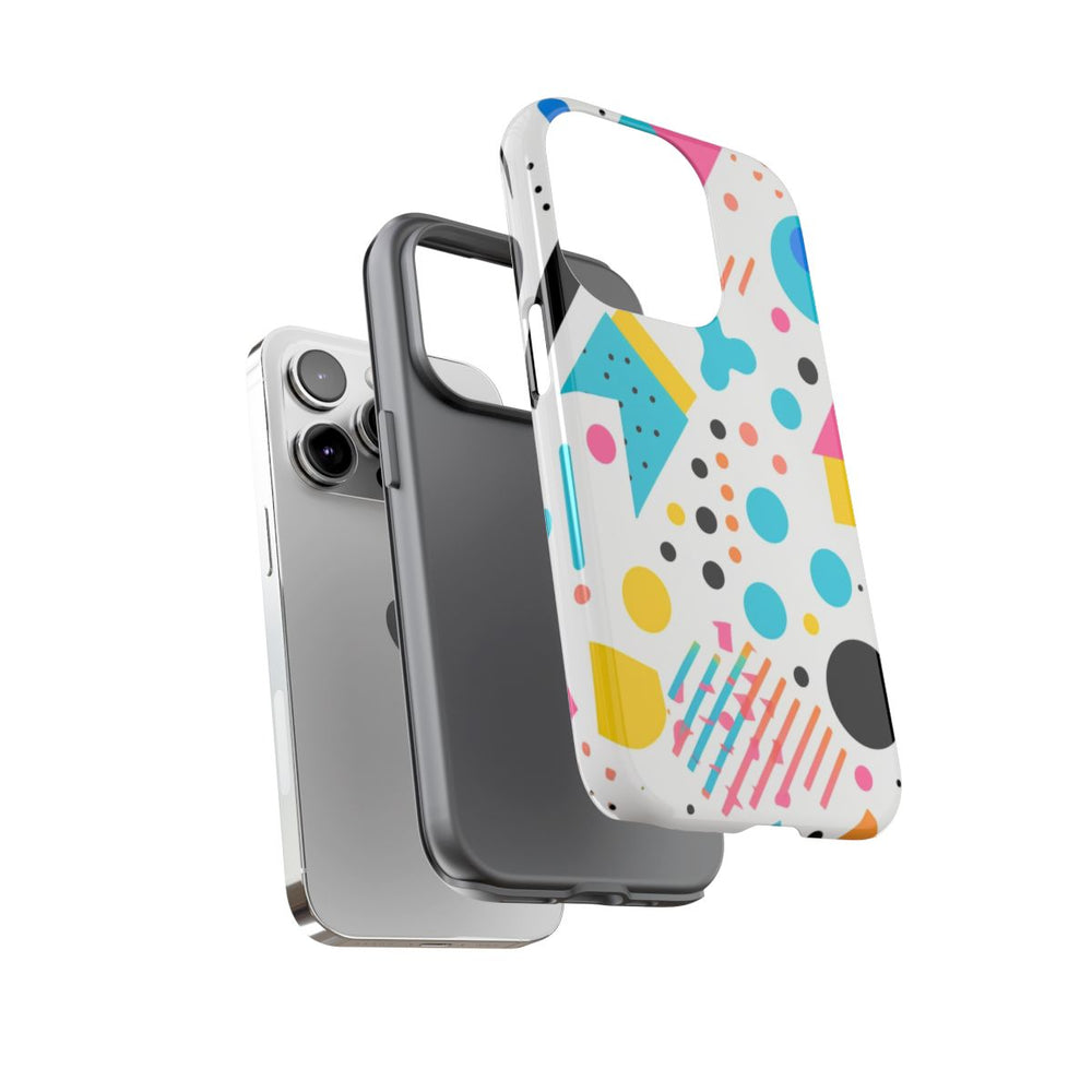 Kleurrijk Memphis Stijl Geometrisch Patroon