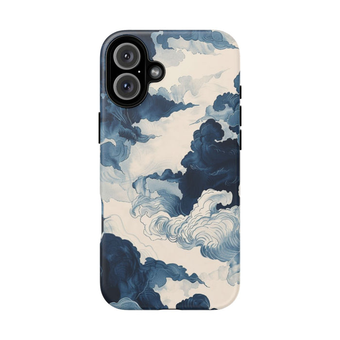 Wolken en Lucht Inktillustratie