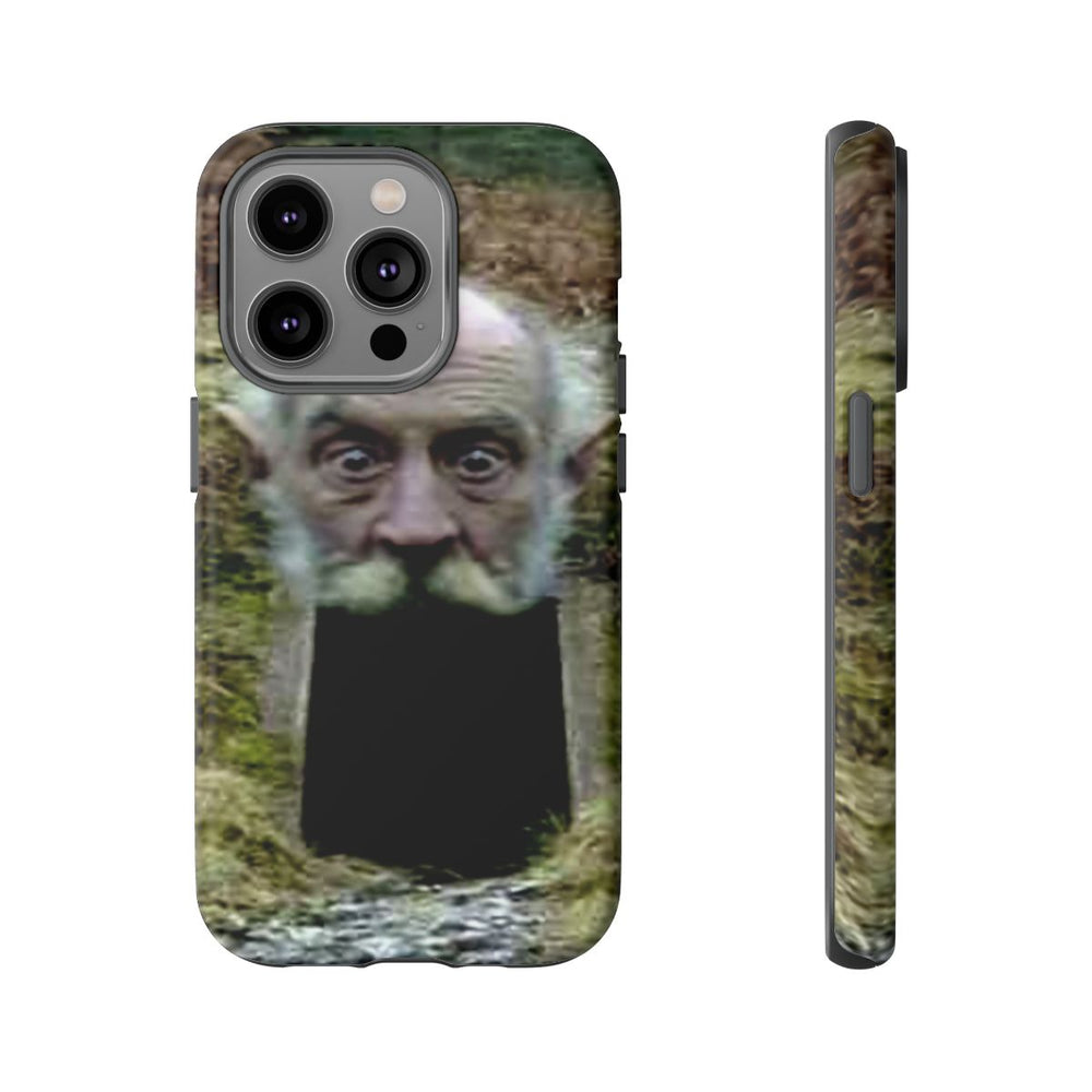 Surrealistische Reuzenhoofd-Toegang in de Natuur