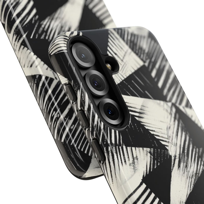 Zwart-Wit Geometrisch Patroon