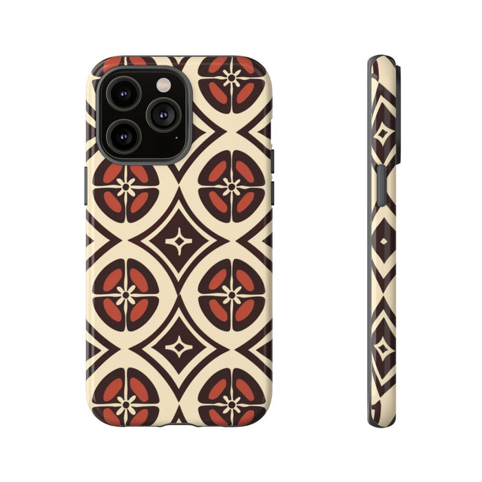 Geometrisch Bruin-Beige Patroon