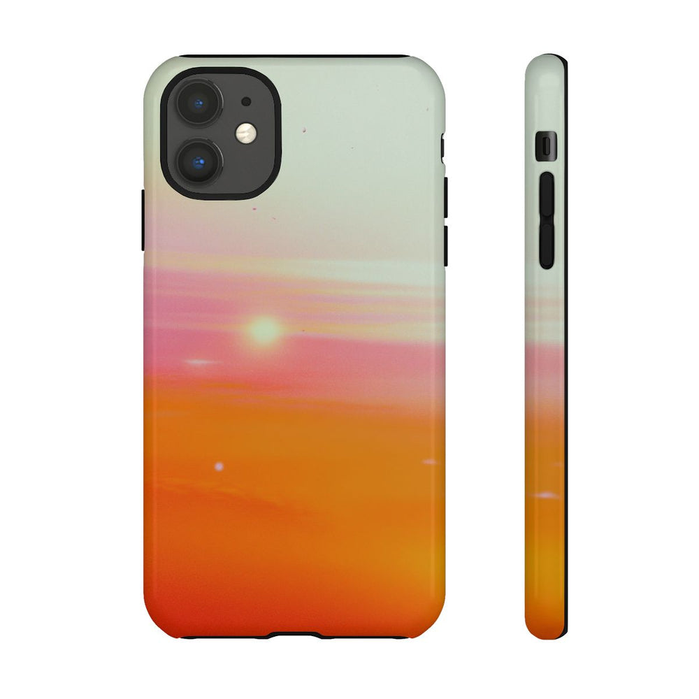 Abstracte Zonsondergang Kleuroverloop