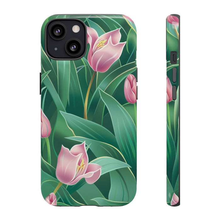 Roze Tulp Bloemenpatroon