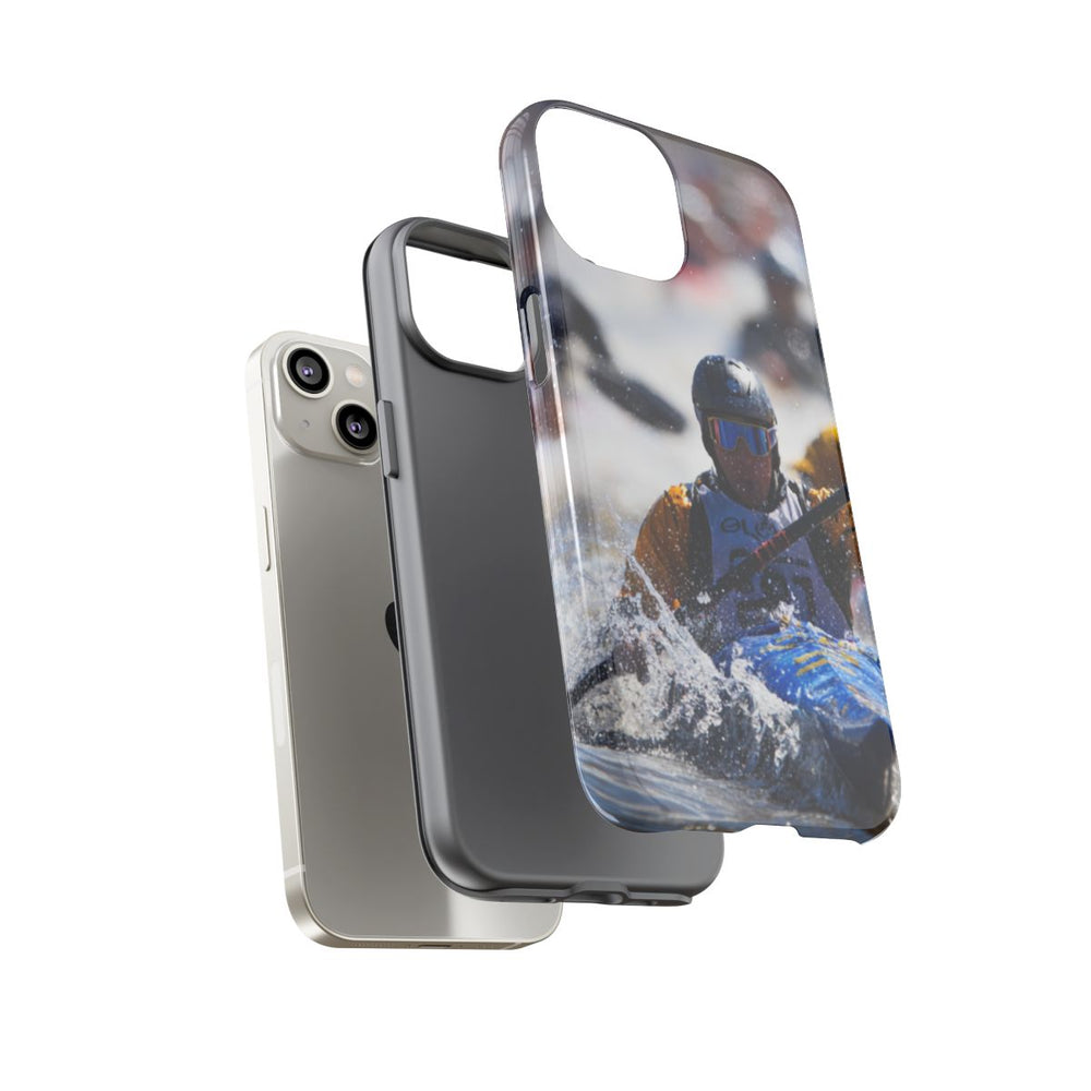 Kajakrace Actie Scène