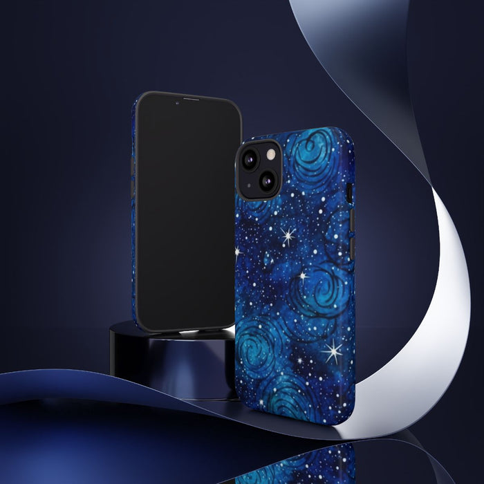Blauw Sterrenstelsel Patroon