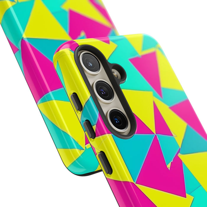 Neon Driehoekenpatroon
