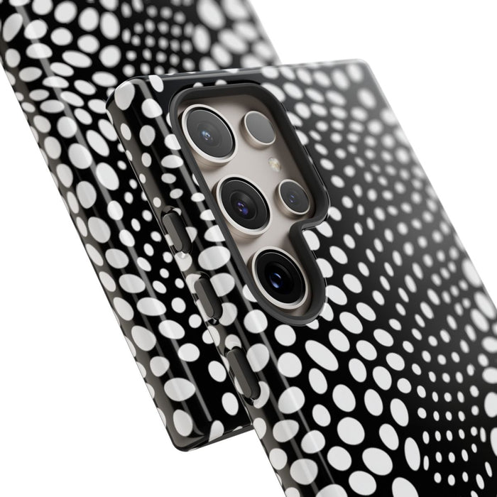 Zwart-Wit Optische Illusie Patroon
