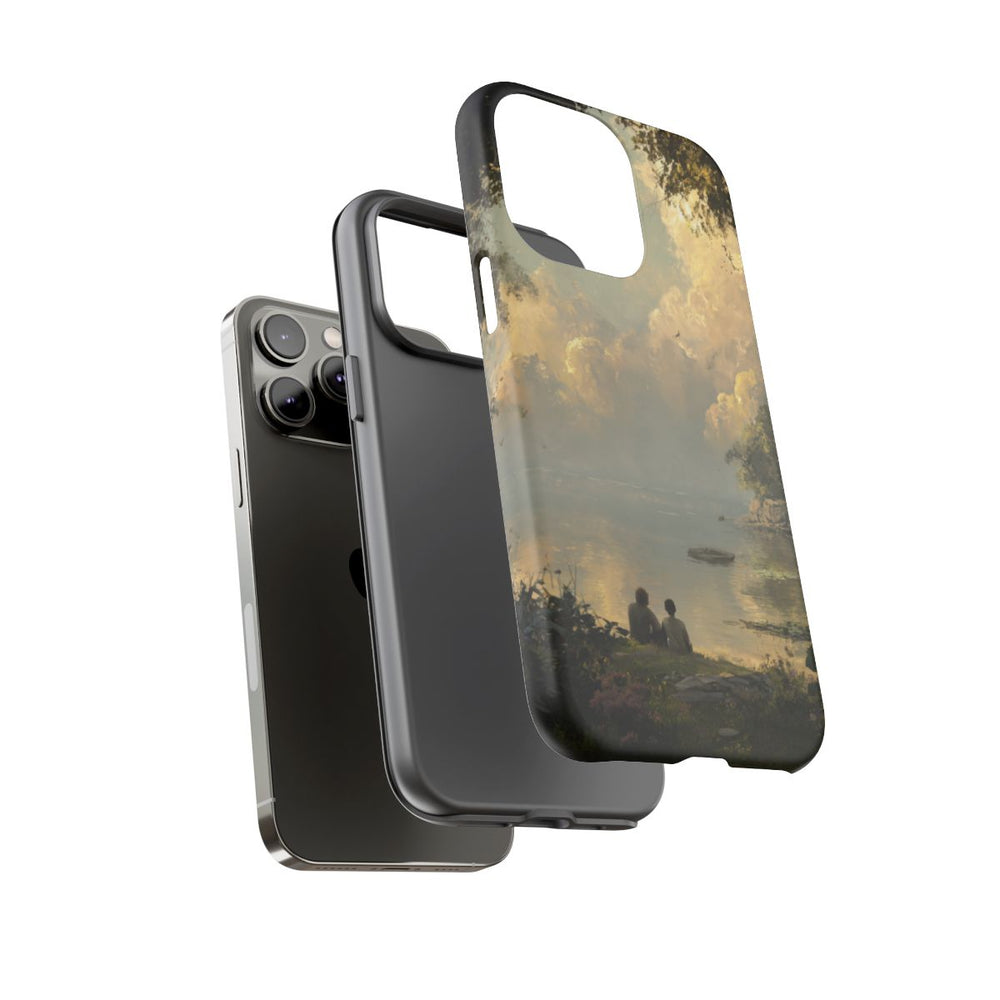 Vredig Meerlandschap met Vriendschap