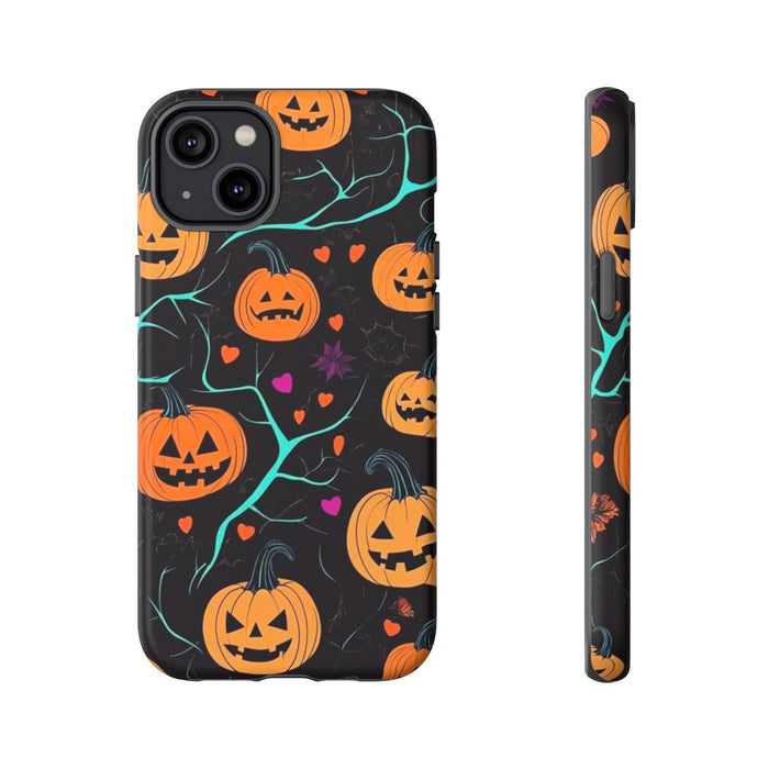 Herfstige Pompoenen en Hartenpatroon