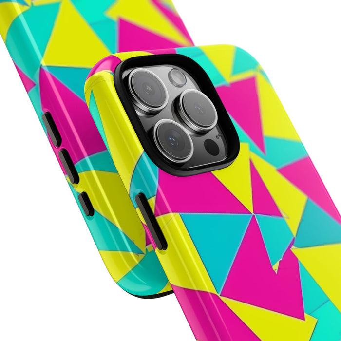 Neon Driehoekenpatroon