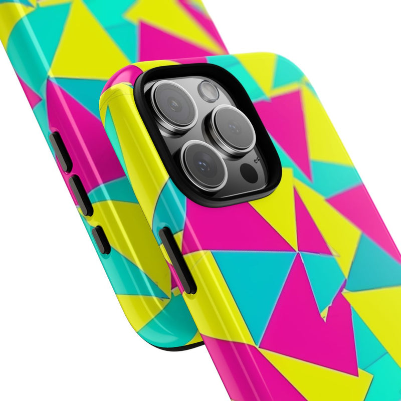 Neon Driehoekenpatroon