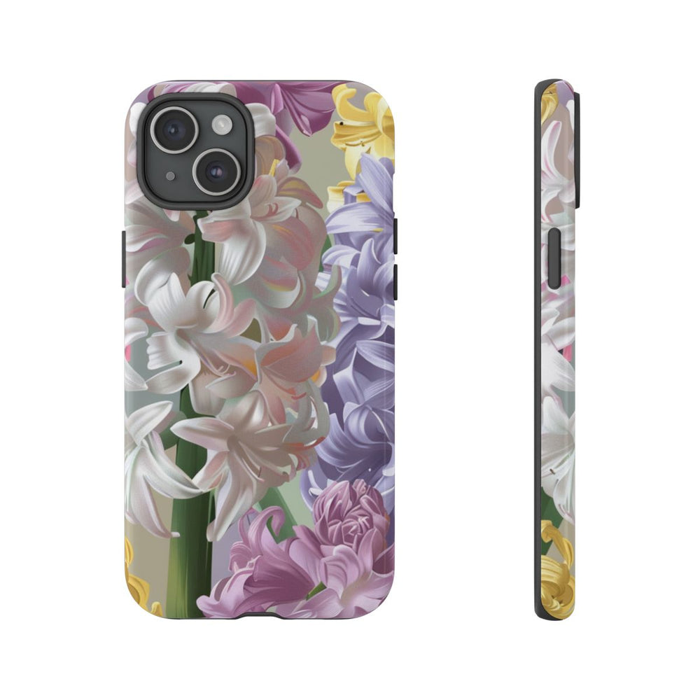 Kleurrijk Hyacinten Bloemenpatroon