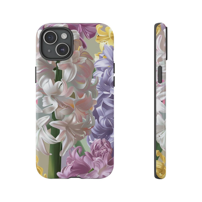 Kleurrijk Hyacinten Bloemenpatroon