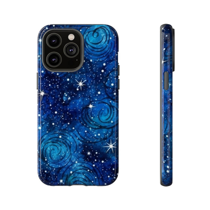 Blauw Sterrenstelsel Patroon