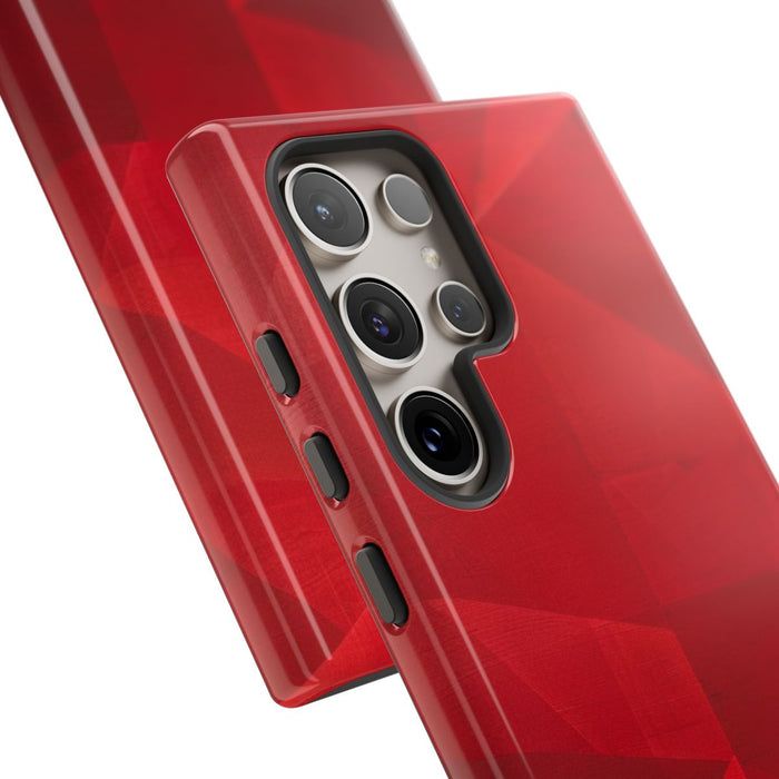 Rood Geometrisch Abstract Ontwerp