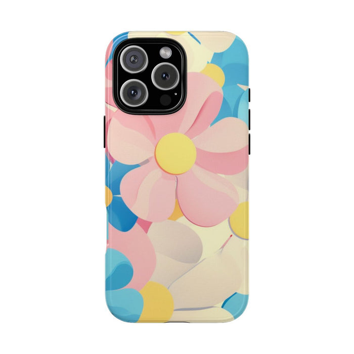 Vrolijk Pastel Bloemenpatroon