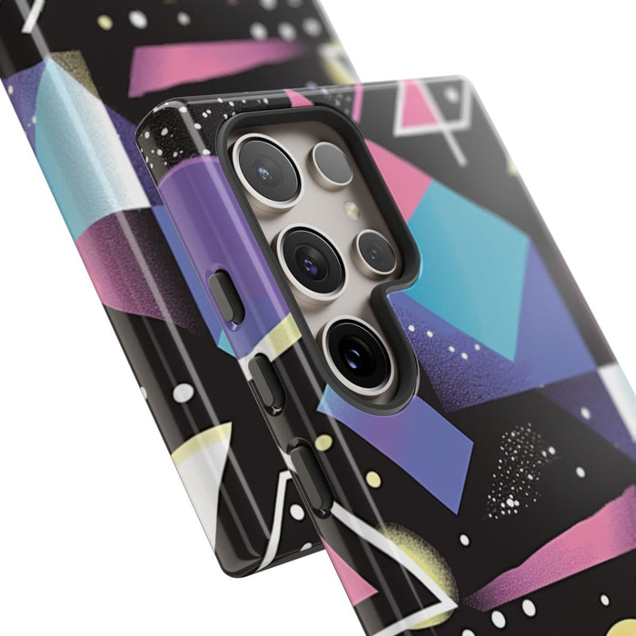 Geometrisch Vaporwave Abstract Patroon